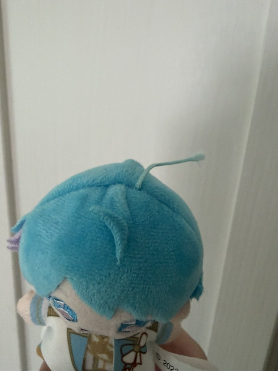 mellow_s2x's tweet photo. これはチェーン通す紐がちぎれてリアルアホ毛爆誕してしまったぬい https://t.co/lXP77TAgSC