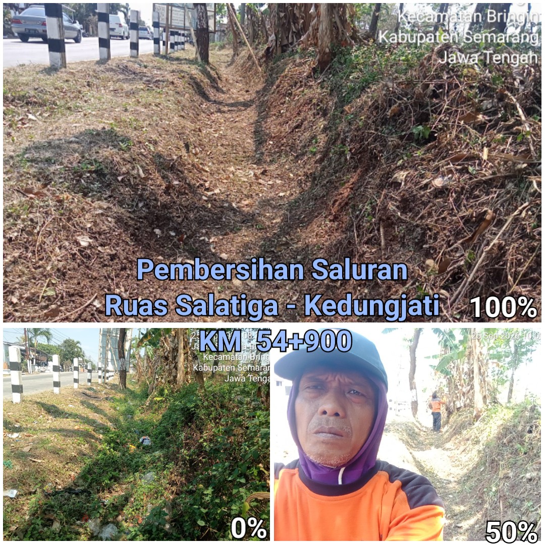 bpjwilsmg's tweet photo. Pekerjaan Pembersihan Saluran
Ruas Salatiga - Kedungjati
Jum’at, 25 September 2026
#sahabatjalancantik #kemalajateng #ngopeninglakoni #AhmadLuthfi
@TajYasinMZ
@dpuprjateng
@humasjateng
@KemalaJateng https://t.co/dT6zkjWBEo