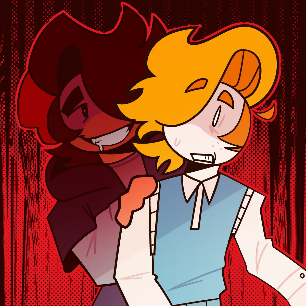 LuaMoonScript's tweet photo. Art of an evil #vampire #mapleham au I made yesterday, I’ll probably make a fanfic it soon. https://t.co/zuUpSJheAi