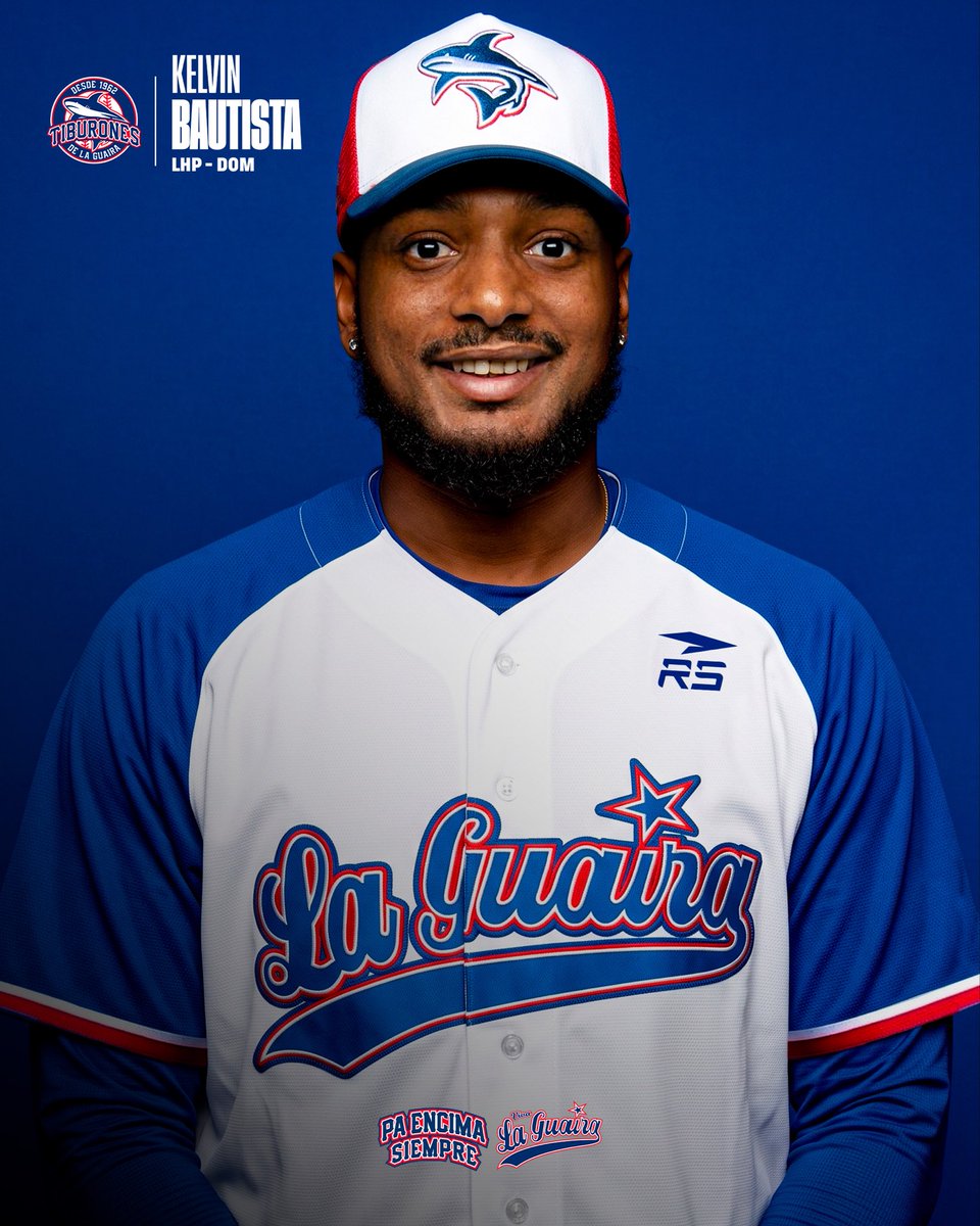 Tiburonesbbc_'s tweet photo. 🇩🇴 SANTO DOMINGO REPRESENTANDO 🔥🦈

El relevista zurdo Kelvin Bautista (LHP) hace parte del núcleo de importados que tendremos este año. 🫡

Ya se encuentra entrenando con el equipo en el Estadio Universitario. 🏟️

#PaEncima💯pre
#VivaLaGuaira 🥁🦈 https://t.co/xka9nNhw8n