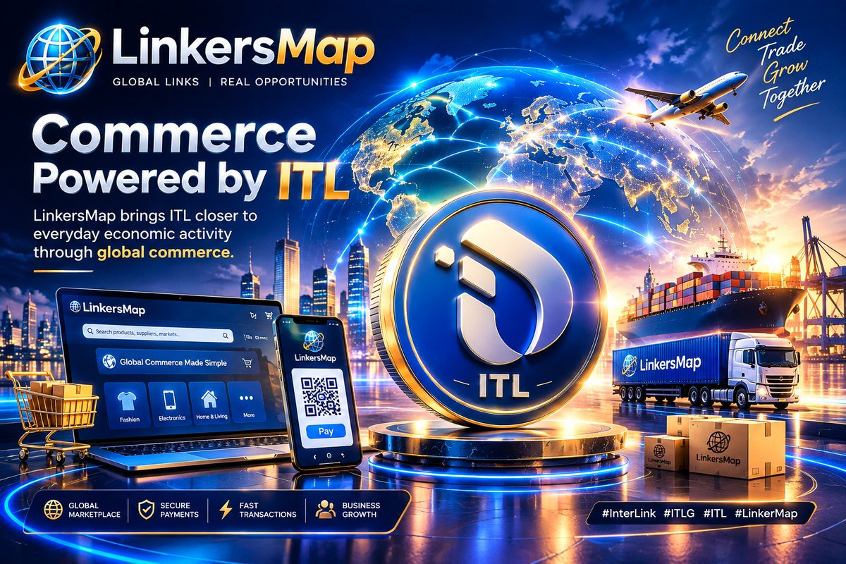 muhammadas1894's tweet photo. ๐ LinkersMap
๐ Commerce Powered by ITL
LinkersMap brings ITL closer to everyday economic activity through global commerce.
#InterLink #ITLG #ITL #LinkerMap https://t.co/w19szzqjKn