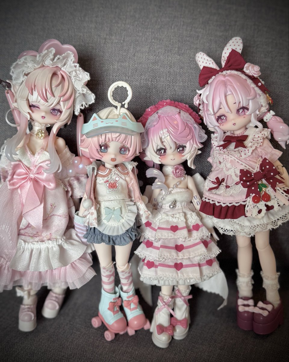 mentdoll's tweet photo. 💕歴代ぴんくミンティ💕
#come4free #ミンティ https://t.co/OX7Bcfdq9y