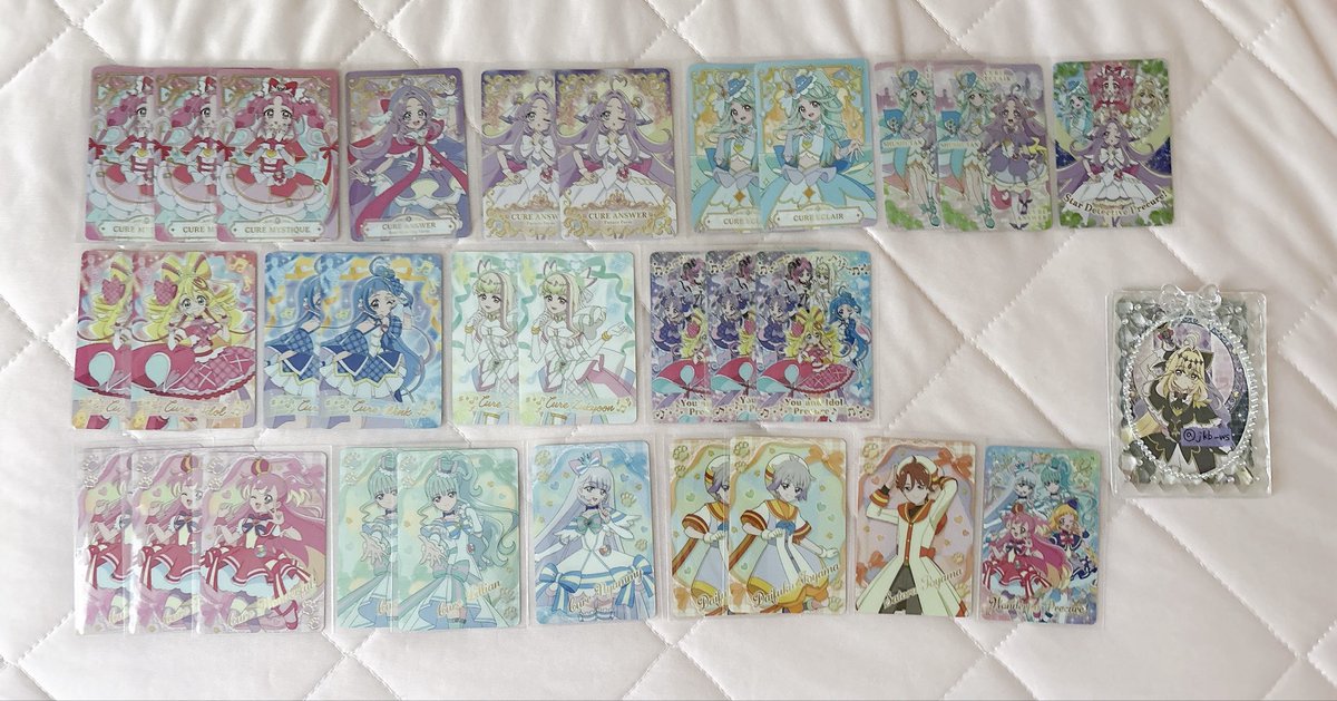 jkb_ws's tweet photo. 🎃 交換／譲渡

名探偵プリキュア カードグミ たんプリ キミプリ わんぷり

譲￤画像

求￤アルカナ/キュンキュン or 異種アルカナシャドウ >アルカナ/キュンキュン

アルカナ含むお取引き希望です🎀

段ボール両面補強+水濡れ防止対応可能な方のみ

イオンシネマ福島周辺手渡しまたは郵送 https://t.co/YKk2GUBkOW