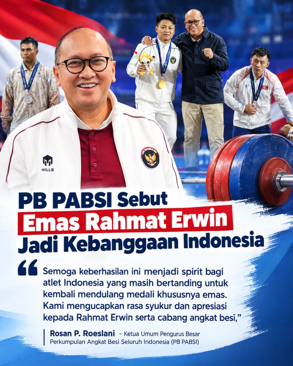 Jusni07's tweet photo. Luar biasa! Rahmat Erwin kembali mengukir sejarah dan mengharumkan nama Indonesia! 🇮🇩🏆 #RekorDuniaRahmatErwin https://t.co/RRH60soAoX