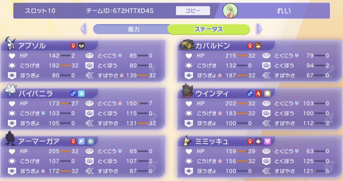 rainych525's tweet photo. レギュM-Cで解禁されたメガアブソルZ。特性きれあじになって見た目はとても強そう。そしてかっこいい。環境最速のアタッカー。ザシアンのような技構成で相手を倒していく。受けられないフェアリーを受けるためのヒスイウインディは現環境にマッチしていて頼もしかった。殿堂入り #rainych_poke https://t.co/mp7PtuuP9p