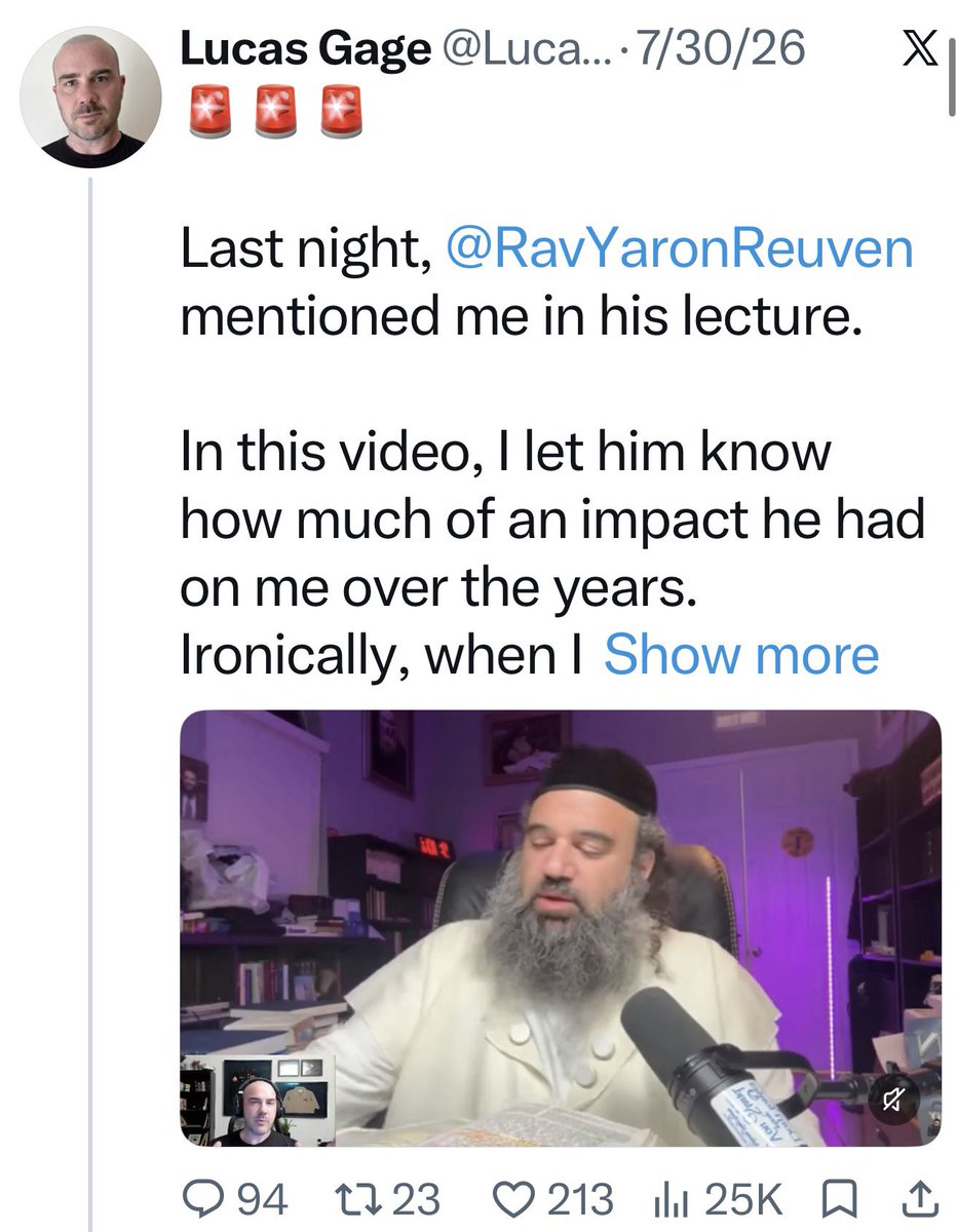 Libertymama888's tweet photo. @RabbiJeffx From the Gospel of Christ to the demonic ramblings of rabbi Reuven  🤦🏻‍♀️ https://t.co/WwmDRAS36B