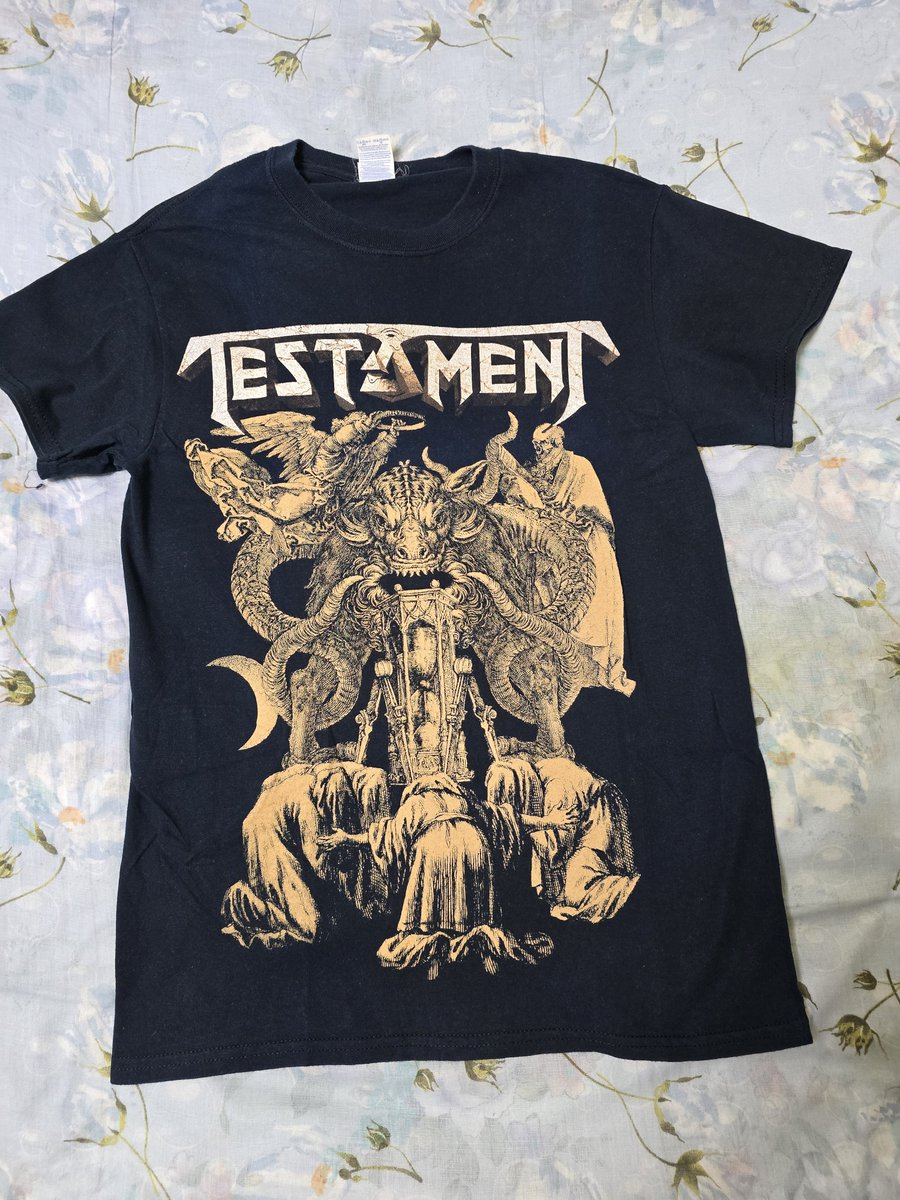 painkiller313's tweet photo. 今日は、TESTAMENTのTシャツでお出かけ(* ̄∇ ̄)ノ
#今日のTシャツ
#今日のバンT
#バンドTシャツ
#メタルTシャツ
#メタT
#バンドTおやじ
#スラッシュメタル
#TESTAMENT https://t.co/IPSs0x3oxc