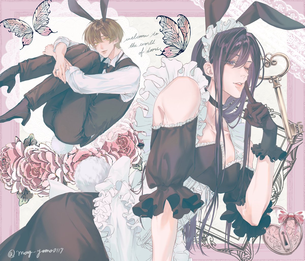 Mag_yomo0117's tweet photo. バニーメイド南秋 https://t.co/Cgd6PS8PLh