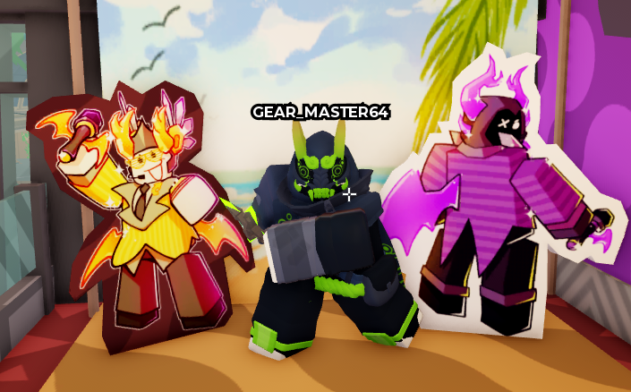Marrowphage_'s tweet photo. Huge fans of the flipside brothers!!! Had a lovely time looking at an ocean full of assets in new crossroads :D Ty for taking my selfie gear https://t.co/IOXOJQ4owN