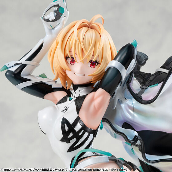 p_bandai's tweet photo. ／
📢ご注文受付中
＼
オリジナル劇場作品『楽園追放 -Expelled from Paradise-』に続く、「Lucrea（ルクリア） 楽園追放 心のレゾナンス ガブリエル」が登場✨

ガブリエルのクールで可愛らしいマテリアルボディ姿を1/7スケールで細部まで余すことなく再現🌟往年のスーツ姿が生み出す柔らかなボディラインと合わせ、今作から身に纏うジャケットもオーロラカラーの色彩を落とし込み、特別感溢れる逸品になっております🎵

詳しくはこちら🔽
https://t.co/hVcqJC8YrZ