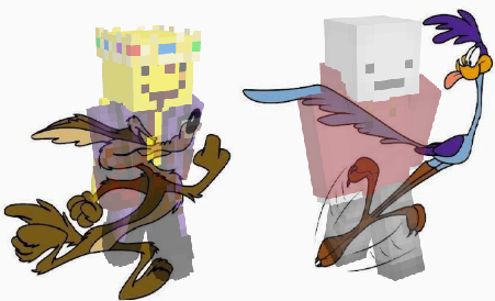 Ebbpup's tweet photo. chat do you see the vision. torment duo is like. theyre wile e coyote and road runner chat does this make sense chat https://t.co/sgSuSRCsmR