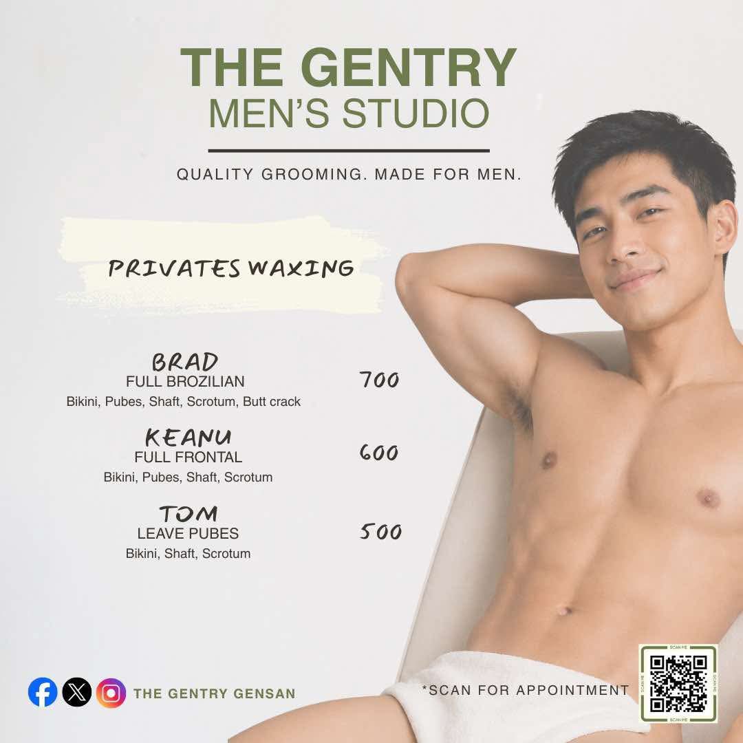 GentryGensan's tweet photo. Here's our private waxing packages @dxndayno we are on 30% off until end of Sept 🙌🏼 https://t.co/2DKbqxKsVW