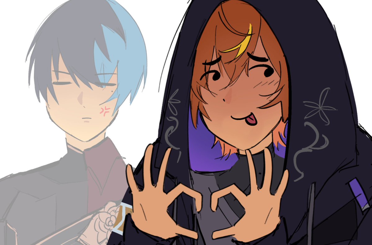 akitoparfait's tweet photo. when it's your 15th try at asking the cool knight out on a date and he still said no https://t.co/KBvTiLpKmD
