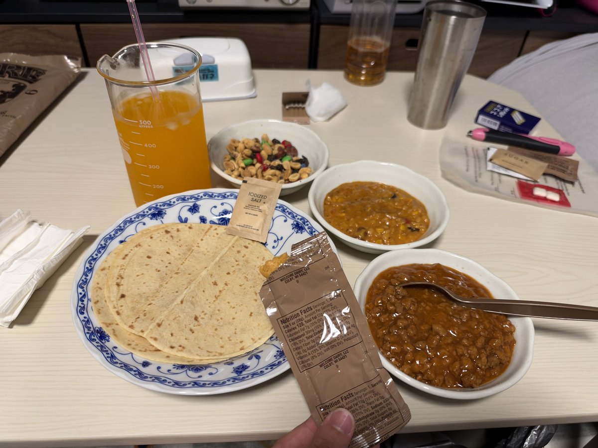 tumire000's tweet photo. そして人生4食目のMRE…
今のところこいつが1番うまい! https://t.co/sUTKWnGU8i