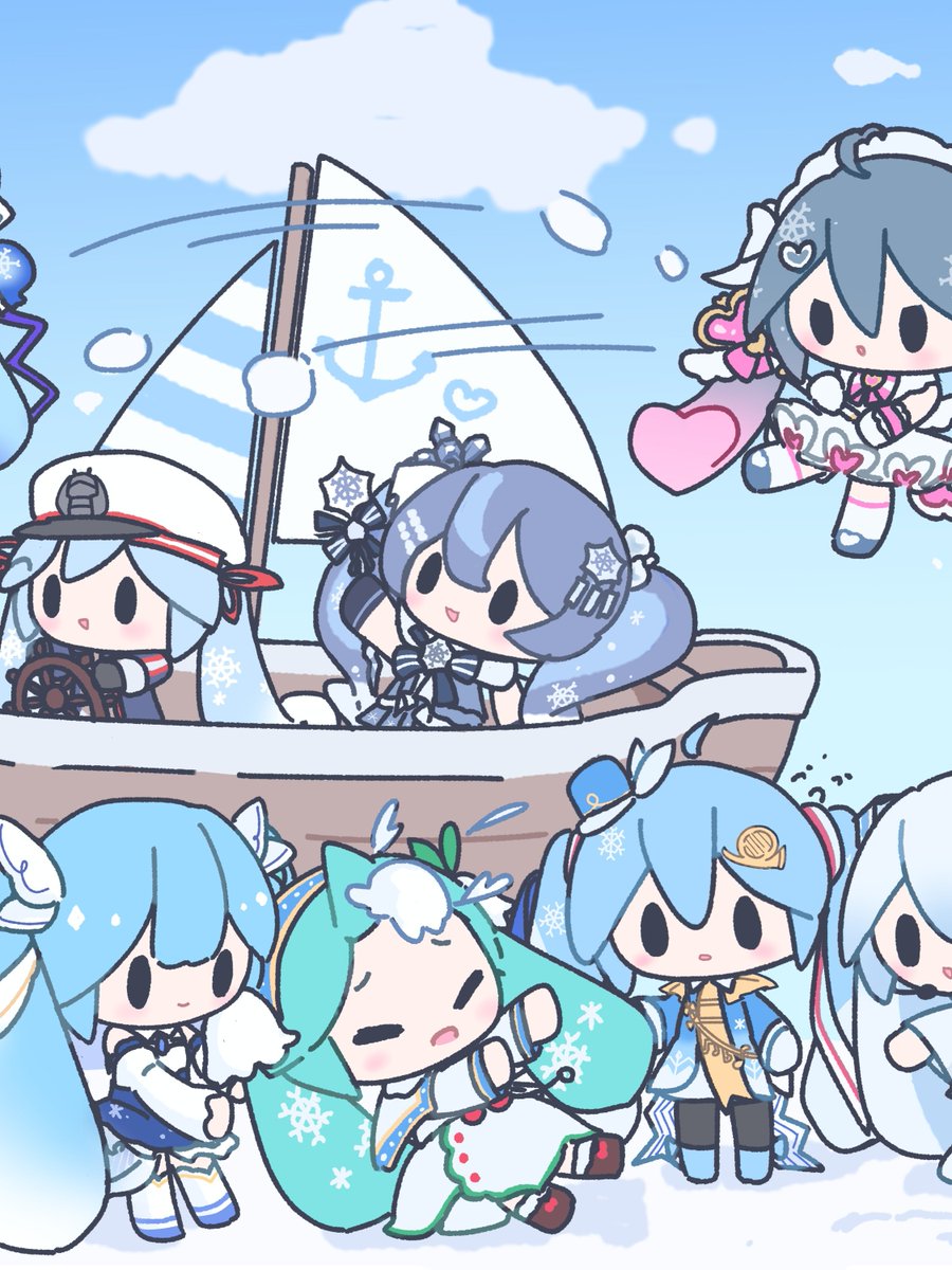 vocaloid_x39's tweet photo. 유키미쿠들 https://t.co/H3Mb2zvIoS