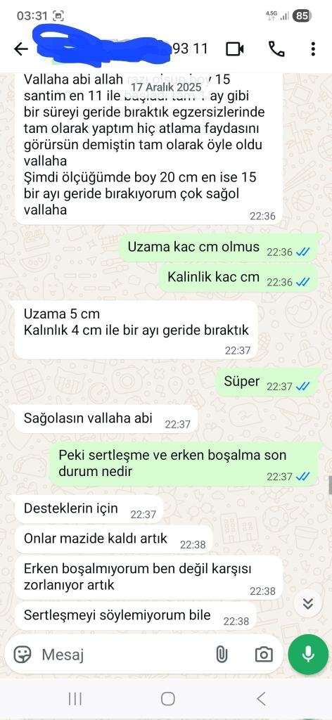 hakan23ccm's tweet photo. eğitim için WhatsApp mesaj atabilirsiniz
https://t.co/LR8QyIzj1j👈

18 Kasım'da Hakan 23 santim egzersizlerine başladı

17 Aralık'ta attığı mesajı bizzat okuyalım arkadaşlar 

Penisinde 5 santim uzama ve 4 santim kalınlaşma sağlandı sertleşme ve erken boşalma sorunları da düzeldi https://t.co/J9b3jgXm07