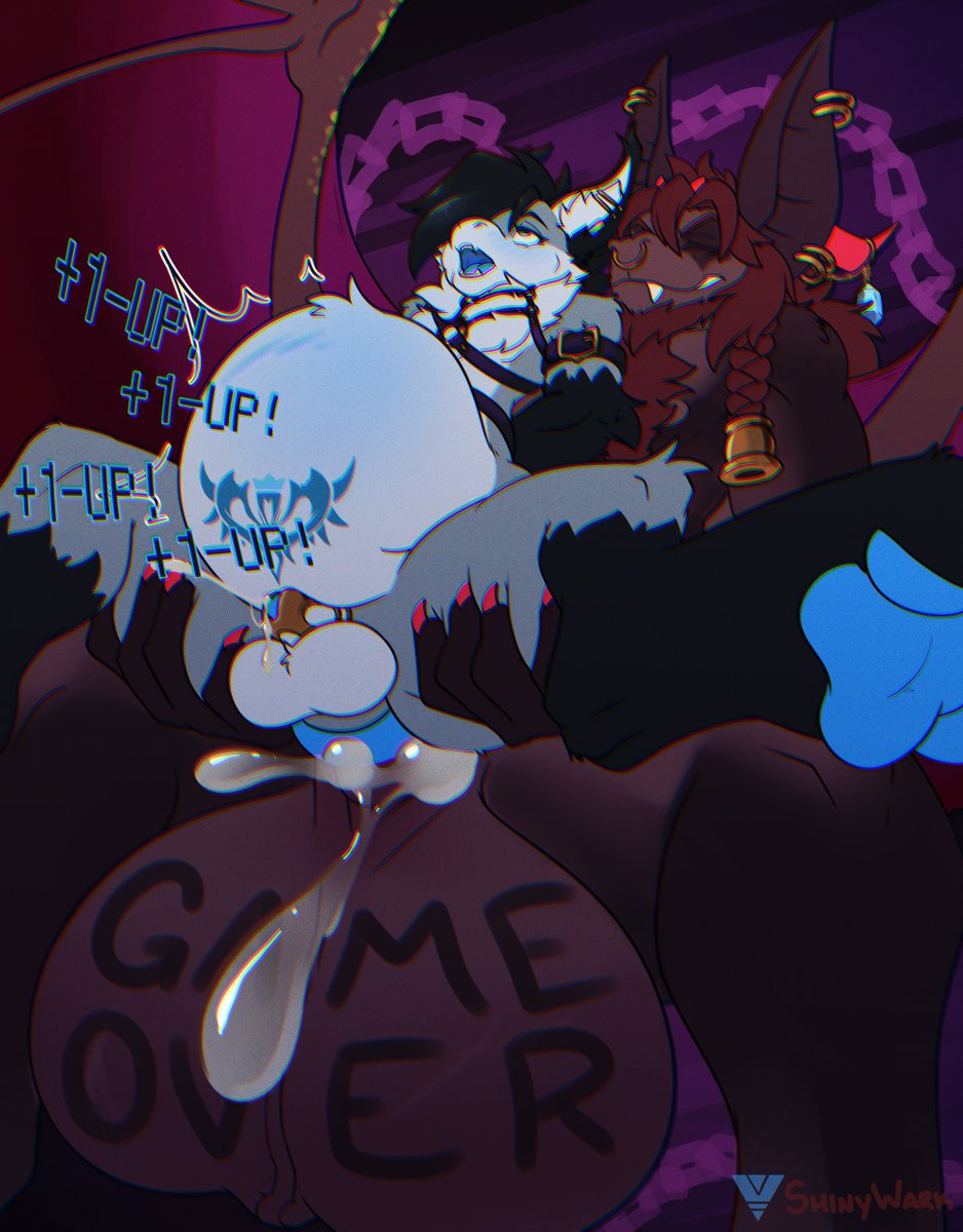 LumikinVR's tweet photo. W-What the fu-WHY AM I LOSING LEVELS...
NNNNRRFFFF... >//< s-so full... w-why...
YOU'RE KNOCKING ME UP?!!?! @.@ https://t.co/4UMvjN2V3i