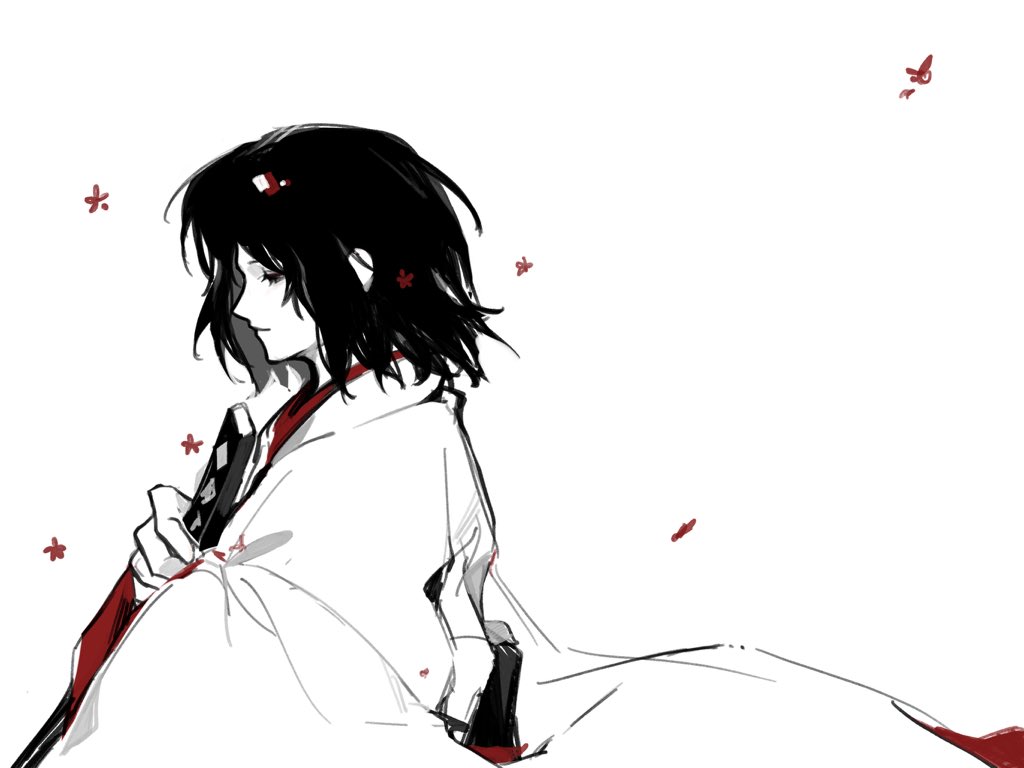 yuchilianran's tweet photo. #空の境界 #両儀式 https://t.co/klPLos6nxF