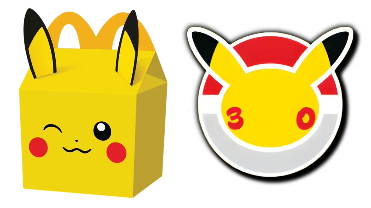 PokemonRestocks's tweet photo. McDonald’s Pokémon TCG 30th Anniversary Promotion Expected to Release November 5th! 🍟

The promotion could include 15 total cards, with 6 featuring a unique confetti holo treatment. The exact list of cards has not been revealed yet.

In the U.S., the promotion is set to run from November 5th through December 9th, with release dates varying in other countries.

Read more: https://t.co/BwO4reAwH6

We’ll post any other updates! 🔔 
#Pokemon #PokemonTCG