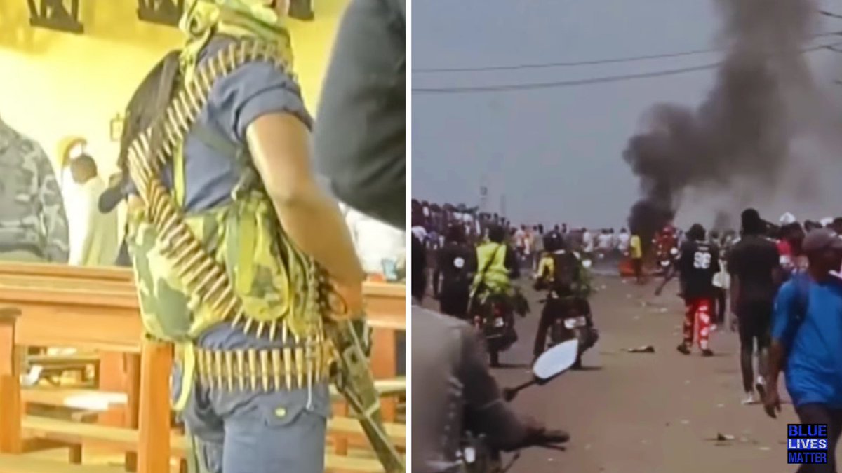 bluelivesmtr's tweet photo. Let me get this straight: Gaza gets encampments, celebrity campaigns, and emergency UN sessions. But  CHRISTIANS BEING B*HEADED across Africa barely register?!?!?!?!

One of the most horrifying examples comes from Mozambique, where Islamic State militants released a 20-image propaganda set claiming to show MORE THAN 30 CHRISTIANS BEHE*DED.

The images allegedly showed Christian captives being behe*ded, sh*t at close range and left beside burning churches and homes.

Islamic State Mozambique Province claimed that its offensive in 2025 struck villages across Cabo Delgado and Nampula, including Chiure-Velho, Nacocha, Nacussa, Mahip, Macomia and Nakioto.

In Nakioto, the terr*rist group claimed it burned one church and more than 100 Christian homes. In Mahip, it claimed another church and 23 homes were destroyed.

The precise de*th toll remains disputed.

Outside monitors documented at least 11 Christians k*lled in a two-week period, while MEMRI calculated that the Islamic State affiliate’s own claims amounted to approximately 30 behe*dings.

CNN later reported that an offensive beginning Sept. 7 near Mocímboa da Praia included the behe*ding of dozens of mostly Christian men and forced tens of thousands of residents to flee.

The attacks were part of an Islamic insurgency that has terrorized northern Mozambique since 2017, claiming thousands of lives and displacing more than one million people.

But this crisis extends far beyond Mozambique.

Early in 2025, approximately 70 Christians abducted from villages in North Kivu were found de*d inside a Protestant church in Kasanga, Democratic Republic of Congo.

Local sources said the victims had been bound and that some had reportedly been behe*ded. The Allied Democratic Forces, an Islamic State affiliate, was blamed for the massacre.

Nigeria remains the DEADLIEST COUNTRY in the world for Christians.

Open Doors counted 4,849 Christians k*lled for their faith during its latest reporting period. Of those victims, 3,490 (72%) were k*lled in Nigeria.

Islamic State affiliates are behe*ding Christians, burning their churches and driving entire communities from their homes across Africa.

Yet the same activists, celebrities and institutions that turned outrage over Gaza into a public identity have shown little interest in African Christians being slaughtered by Islamic extremists.

This is not one isolated massacre. It is a growing campaign of terr*r.

Outrage that disappears when the victims are Christians looks far more like virtue signaling than compassion.

#ChristianPersecution #Africa