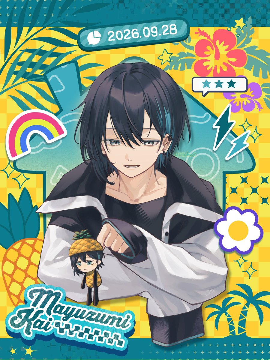 ttkdm_6's tweet photo. 🍍❕❔ #灰画 https://t.co/4hBHqFBgQV