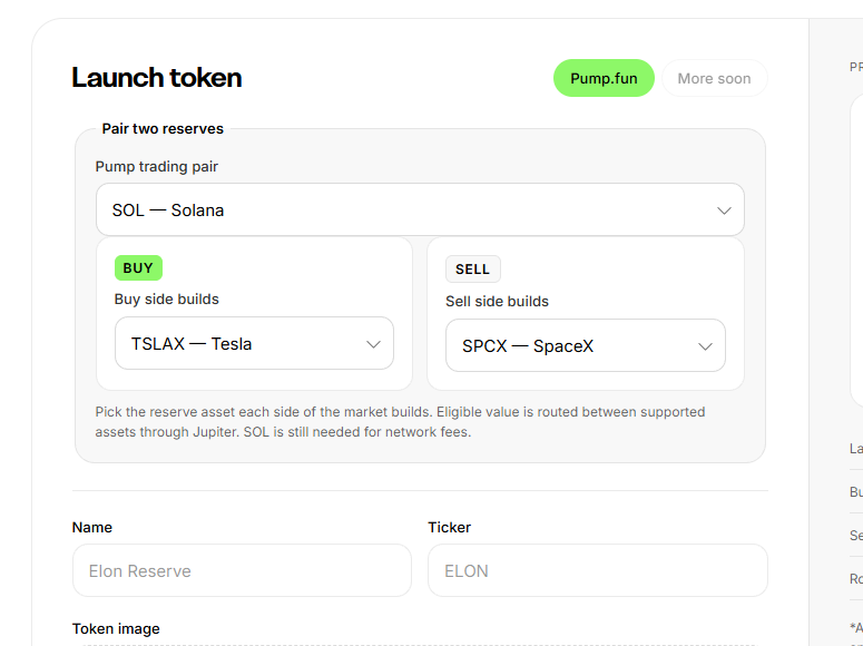 twopairpad's tweet photo. Launch tokens dual-paired from TWO

Creators can define two different reserve assets: one accumulated from eligible buy-side activity and another from sell-side activity.
@nearprotocol provides the cross-chain infrastructure used to route those reserves across supported assets and networks.

The goal is simple: make dual-pair economics a native part of launching a token.

https://t.co/hq7ffIwAKP