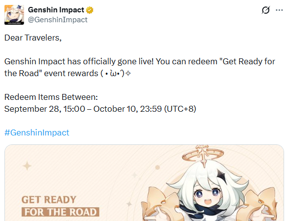 genshinmains_'s tweet photo. 6 years ago! Genshin Impact has officially gone live! 

Who has been playing since version 1.0? 🥹

#GenshinImpact https://t.co/yd8d841mfy