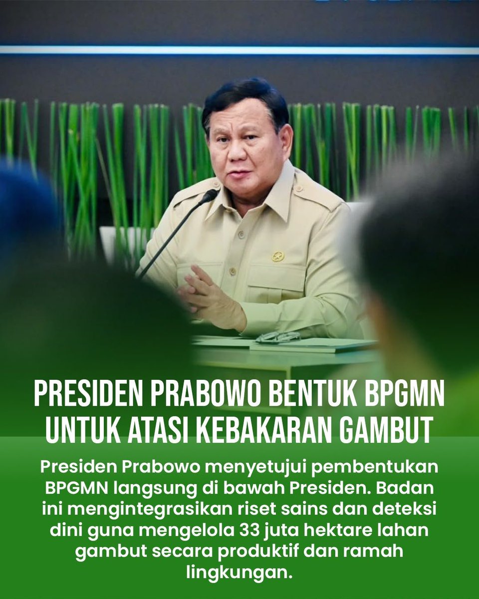 Duatinek2's tweet photo. Libatkan desa melalui Masyarakat Peduli Api untuk respon awal tercepat di lapangan. Solusi Ilmiah Lahan Gambut. #IndonesiaBebasAsap https://t.co/Lhri8efv8J