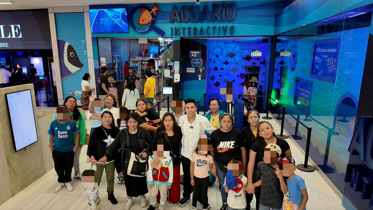 partidodeltra11's tweet photo. Por iniciativa del concejal @JaimeJBlas, familias y jóvenes de #Azcapotzalco disfrutaron de una gran visita al #AcuarioInbursa. Impulsar espacios de convivencia y alegría para las juventudes es una prioridad.

#PartidodelTrabajoCDMX #PTesla4T https://t.co/MBRNJcujDC