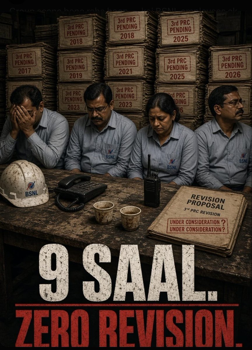 dattadubile's tweet photo. Digital India is impossible without rural development, and rural development is impossible without BSNL! Support the lifeline of India's remote connectivity. Implement 3rd PRC for BSNL staff!
#Remove_Affordability_Clause
#3rdPRC_BSNL 
@JM_Scindia 
@PMOIndia 
@CMDBSNL https://t.co/H1nC4Mkf56