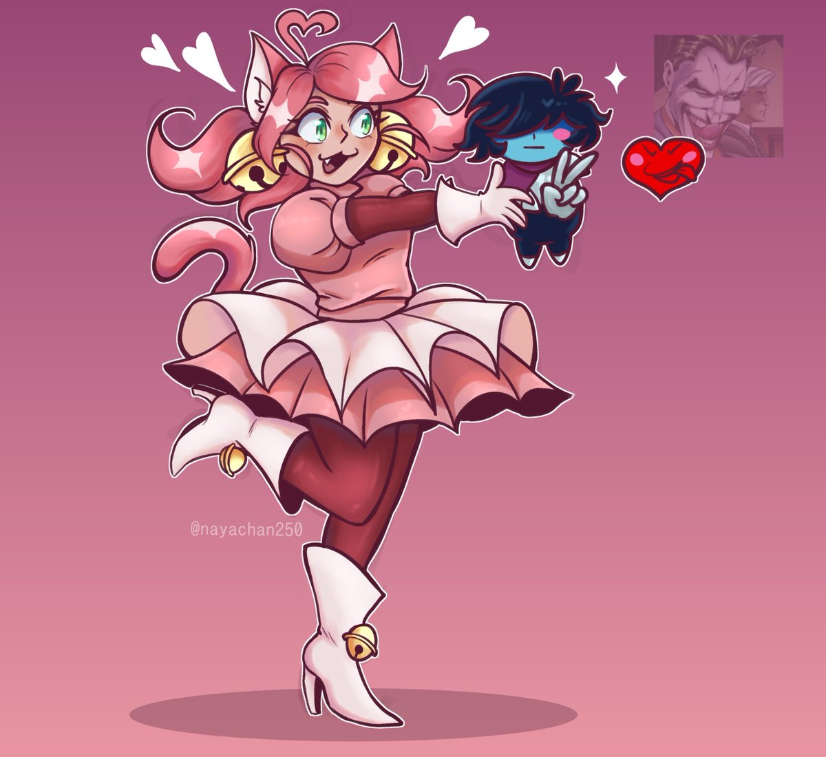 NayaChan250's tweet photo. #deltarune #pink
💖🩵❤️ https://t.co/Ujsnt0u8N2