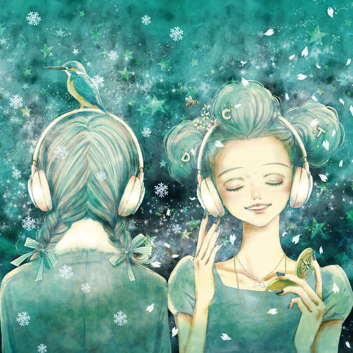 natalie_mu's tweet photo. DREAMS COME TRUEと矢沢あい
ドリカムアナログ盤ジャケでコラボ🤝
https://t.co/l7aC4h0Bo6 https://t.co/JgHz57v4QA