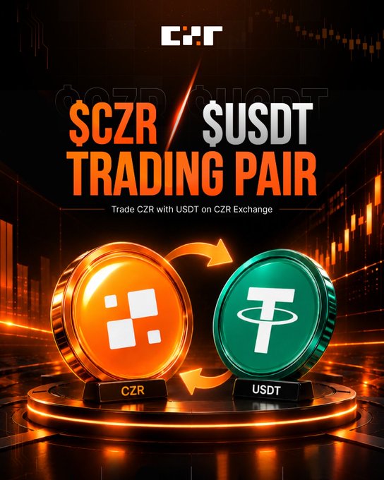 AlliDord's tweet photo. @czrexchange Really excited about $CZR coming to CZR Exchange on October 1! The CZR/USDT spot pair marks a strong first step toward its role as the platform currency linking trading, participation, and future benefits across the ecosystem. Ready! #czrtoken #czr https://t.co/NsXeg20cVV