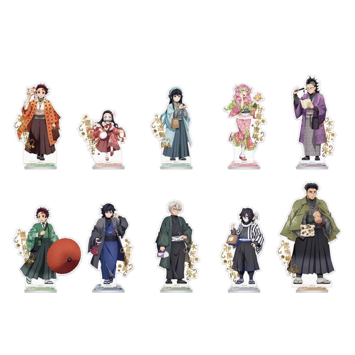 namcoparks's tweet photo. 【お知らせ】
アニメ「鬼滅の刃」-鬼之棲街-
ナムコパークスにて品切れておりました下記商品が、
9/29(火)12時～順次、
数量限定で再入荷いたします。

・箔押しアクリルスタンド
・ネックストラップ https://t.co/mMYoLMH1Wt
