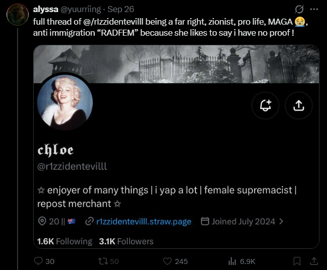 r1zzidentevilll's tweet photo. addressing the recent "expose" thread made about me by @yuurriing (i tag because i am not a coward)

unfortunately need to ss bc op poster is a wussy and has me blocked. https://t.co/Dj4oGYGMTt