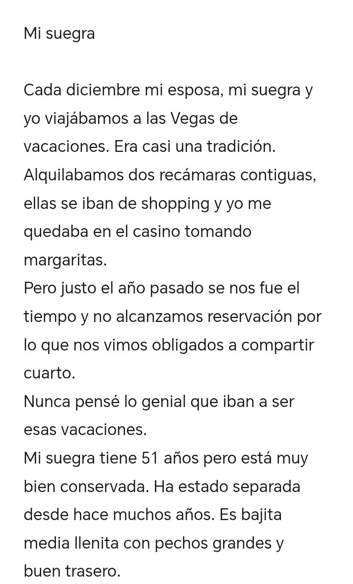 Osocurioso82's tweet photo. Mi suegra
Nuevo relato
#MadreHijo #Incesto #TabúFamilia #SexoProhibido #MomSon #MotherIncest #RelatoErótico #Cachondo #SexoCaliente #FamiliaProhibida #HijoYMamá #Incest #HotMom #TabooSex #MadreCaliente #SexoConMamá #ForbiddenDesire #IncestoErótico https://t.co/8Rht98FUMj