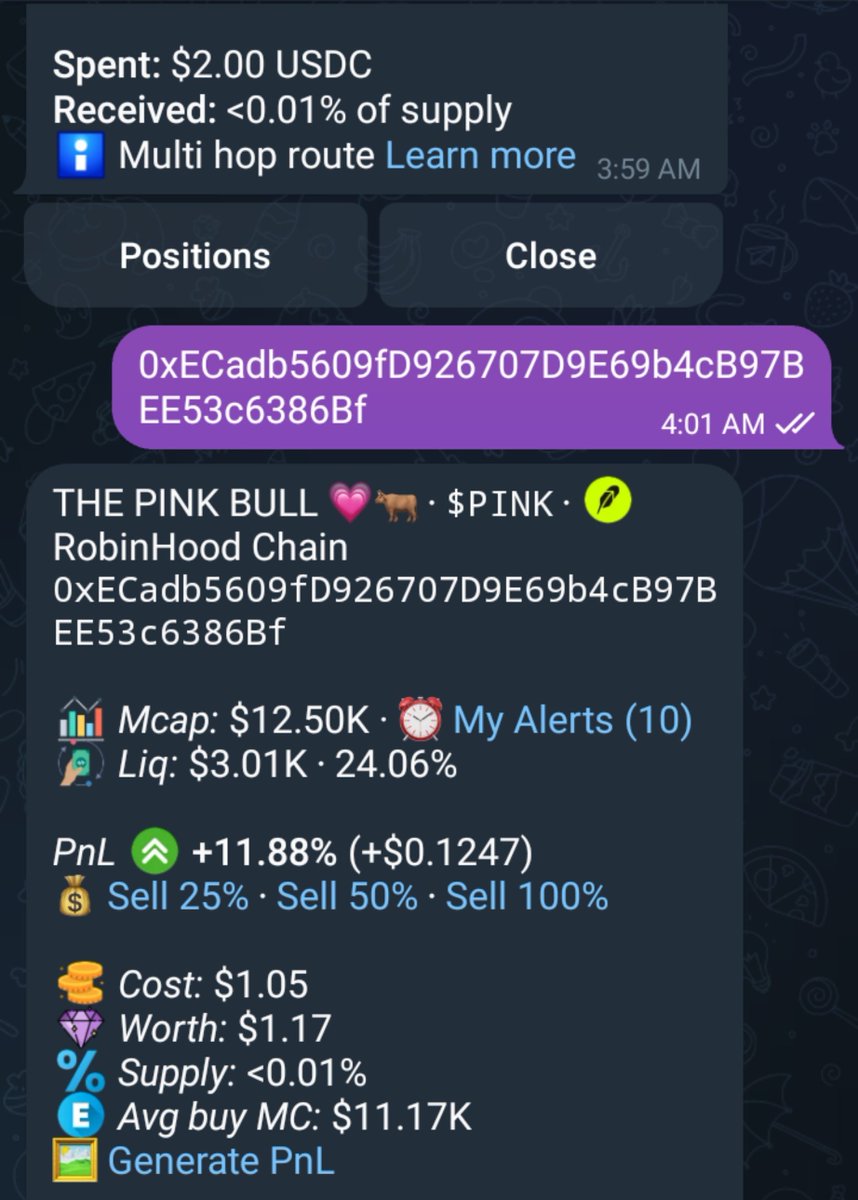 iam_toraX's tweet photo. aped a little $PINK at $11k mcap because it was launched by someone i trust, @web3righteous.

got myself a bag and ngl, i like how this is looking already.

$12k Mcap ath rn. still early, still watching, but $1m mcap doesn’t feel crazy from here.

0xECadb5609fD926707D9E69b4cB97BEE53c6386Bf

DYOR.