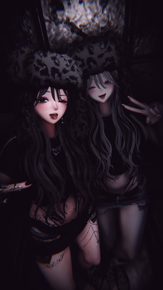 JIROKEN_VRC's tweet photo. BarMisakiの仲間！
あやちゃんとペア改変！

ギャルコンセプトで行ったけど正解すぎて。。。

また撮る！

まだまだペア改変とお写真募集してるから私と撮ってもいいよって人いたら教えて！

あやちゃんありがとうね！
@ayadora0411 

 #VRChat️ 
 #海咲3D
 #Tamago_house
 #VRC_BarMisaki https://t.co/aizGTrt8ou
