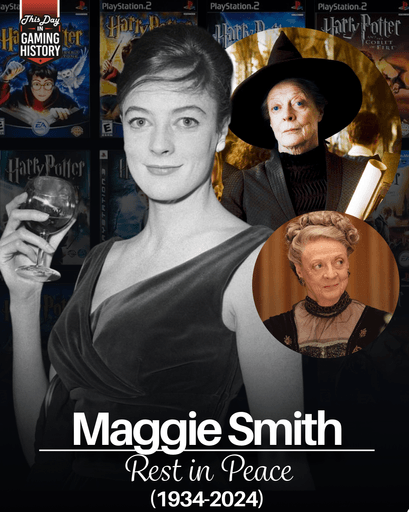ThisDayGaming's tweet photo. Remembering Maggie Smith

Two years ago today, we lost the brilliant Maggie Smith. Her portrayal of Professor McGonagall transcended generations, leaving a legacy that lives on in our hearts and the magic of Harry Potter. 🕊️

#MaggieSmith #HarryPotter #Legacy https://t.co/snDL6j7jcA