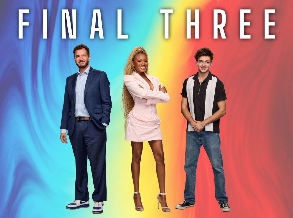 BBigBrotherBuzz's tweet photo. 🚨 The next episode of #BB28 is the FINALE! Who will win the final HOH of the season: Taylor or Devens? Who will they take to the Final 2? Who will win #BB28, and who will be named America’s Favorite Houseguest? #BigBrother #BigBrotherBuzz https://t.co/YMQSVIFshf