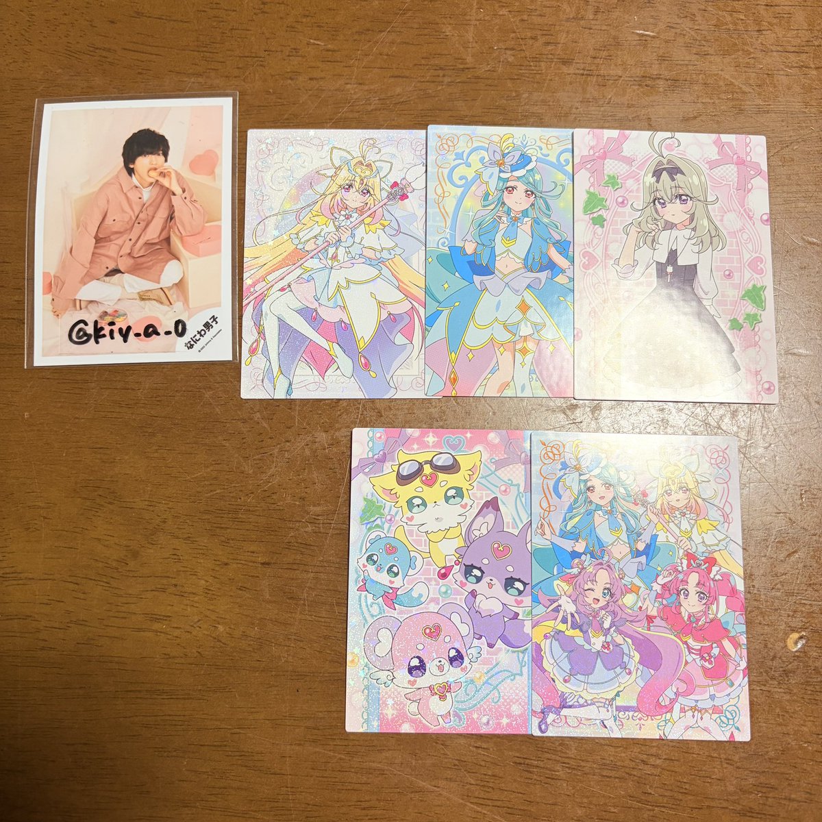 kiy_a_0's tweet photo. 名探偵プリキュア! たんプリ キラキラトレーディングコレクション2 

譲) キュアアルカナ キュアエクレール るるか 妖精

求) 2-3枚目 キュアミスティック

下段纏めての方のみ。
名古屋お手渡しもしくは郵送希望です。
お気軽にお声掛けください https://t.co/Lq5XkN5oM9