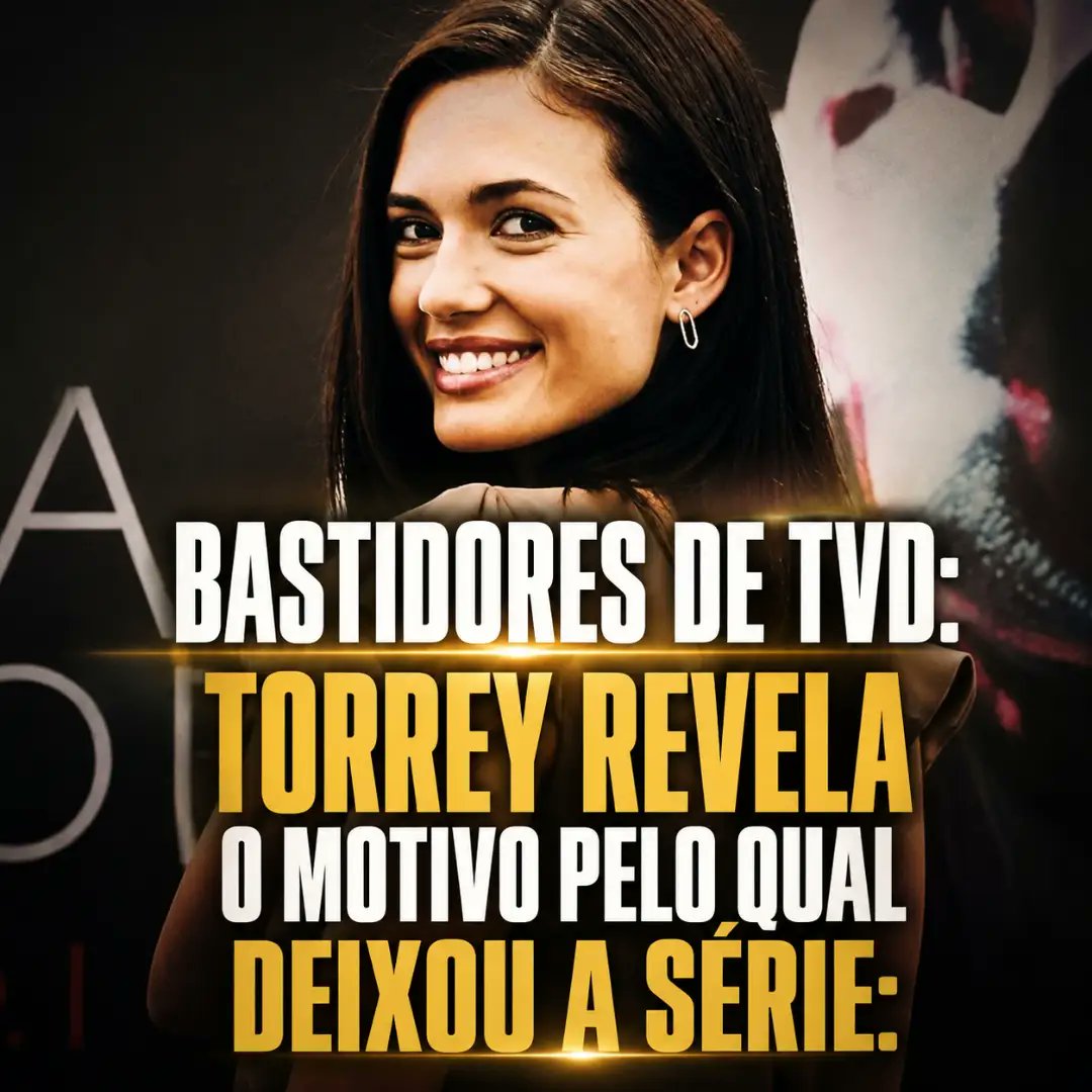 BassMixers's tweet photo. صورة من Diários de um Vampiro Fc في 8 أغسطس 2026. كواليس TVD: توري تكشف سبب مغادرتها للمسلسل. https://t.co/MMgRslLKBR