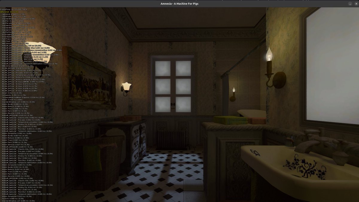 MPollind's tweet photo. getting amfp working on my payhtraced version of hpl2 #amfp #amnesia #hpl2 https://t.co/RcyejyTmMD