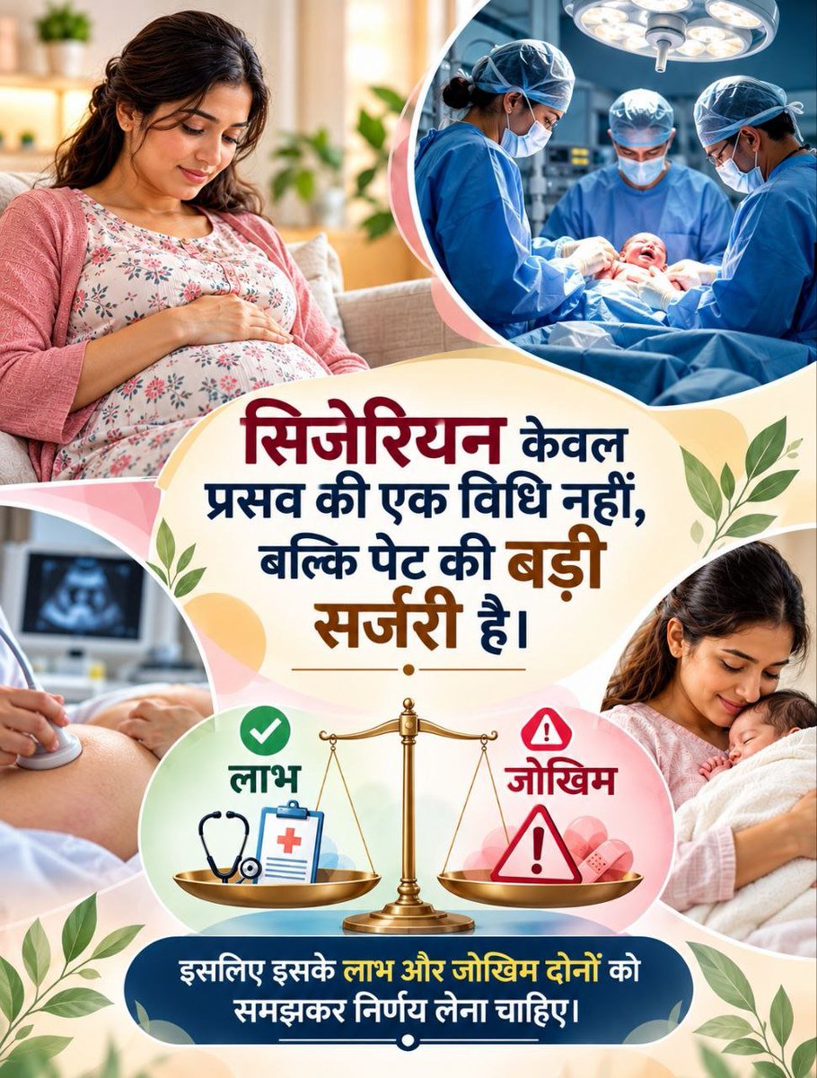 Harshitparx6n's tweet photo. @HeenaKhushrang1 हर बच्चे का अधिकार है कि वह एक स्वस्थ और सुरक्षित वातावरण में जन्म ले। आइए, हम सब मिलकर प्रसव से जुड़ी सही जानकारियों का प्रसार करें और समाज को सशक्त बनाएं। सही निर्णय ही सुरक्षा का आधार है। #मातृत्व_जागरूकता सुप्रसव अभियान। https://t.co/PCvMikr4h7