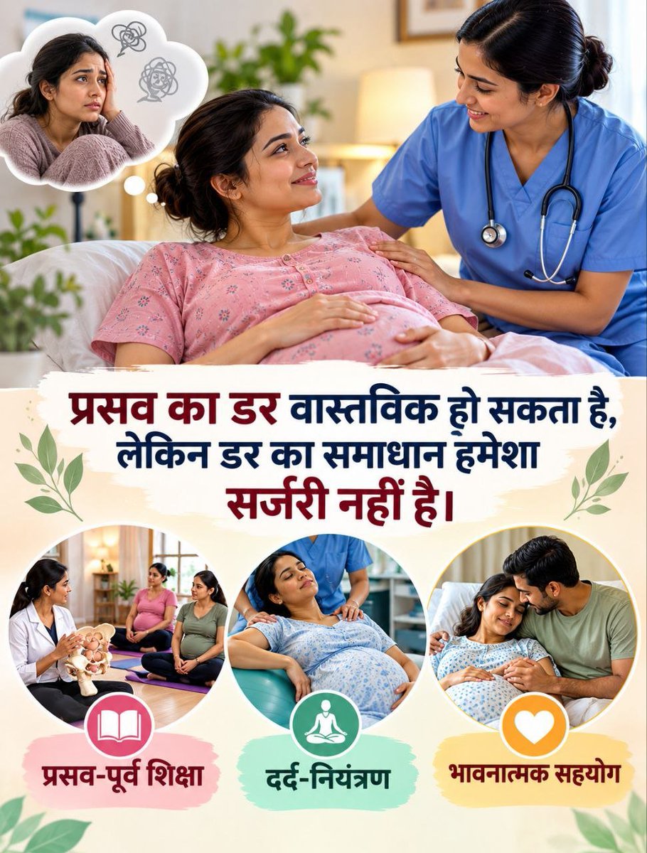 Harshitparx6n's tweet photo. @HeenaKhushrang1 हर बच्चे का अधिकार है कि वह एक स्वस्थ और सुरक्षित वातावरण में जन्म ले। आइए, हम सब मिलकर प्रसव से जुड़ी सही जानकारियों का प्रसार करें और समाज को सशक्त बनाएं। सही निर्णय ही सुरक्षा का आधार है। #मातृत्व_जागरूकता सुप्रसव अभियान। https://t.co/PCvMikr4h7