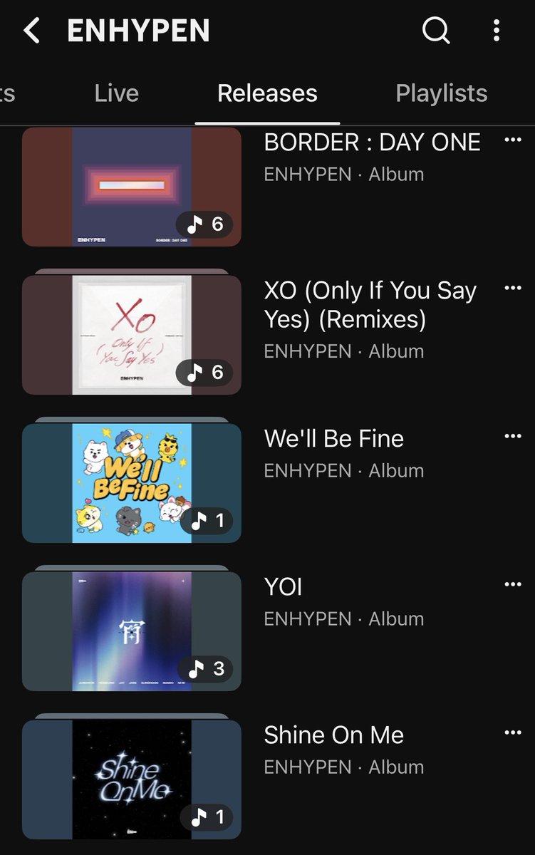 enhaonly01's tweet photo. Everything on Youtube is back to normal now as it should be. 👍 https://t.co/oioA4U8oNv
