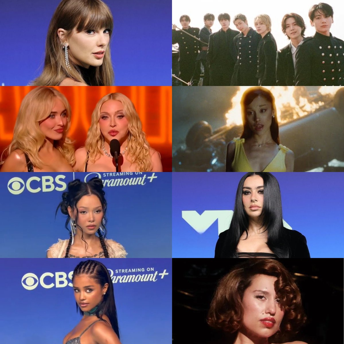 LALISA_twts's tweet photo. 📊 Most talked about celebrities at 2026 #VMAs (via Talkwalker):

1. Lisa: 727K
2. Taylor Swift: 628K
3. BTS: 502K
4. Madonna: 171K
5. Sabrina Carpenter: 91K
6. Ariana Grande: 64K
7. Bella Poarch: 43K
8. Charli XCX: 42K
9. Tyla: 36K
10. RAYE: 20K https://t.co/MZlWH4YGUb