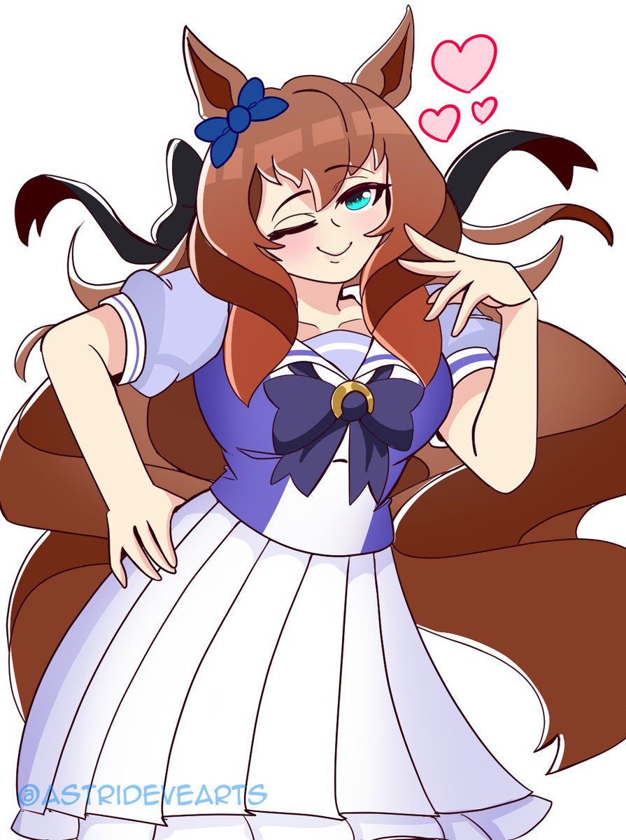 AstridEveArts's tweet photo. Day 27: Maruzensky (Umamusume) 
#artember #artember2026 #septemberartmonth #astridevearts #umamusume #maruzenskyumamusume https://t.co/AI3W0BtZj4