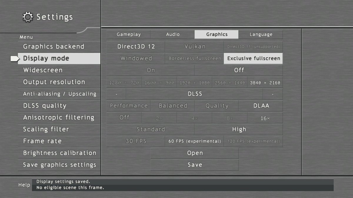 lisboas_lucas's tweet photo. Testei o projeto de recompilação do Lost Odyssey e ele está incrível! Foi criada toda uma interface gráfica dentro do jogo e é possível até mesmo usar DLAA ou DLSS. O desempenho também está ótimo e deve rodar em vários PCs modestos. Simplesmente absurdo! https://t.co/M7kbVanaF3