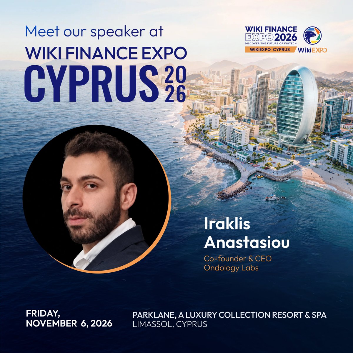 Wikiexpo_global's tweet photo. 🎤 Speaker at #WikiEXPOCY2026

Iraklis Anastasiou is the Co-Founder and CEO of @ondologylabs, where he leads the company’s work at the intersection of blockchain intelligence, digital-asset auditing, and financial forensics. A cryptocurrency and data-analysis professional with more than seven years of industry experience, he serves as a Senior Data Analyst and at Cointelegraph research and Head of Accelerator Programme at Cointelegraph Accelerator and holds an MSc in Blockchain and Digital Currency. His expertise spans on-chain investigations, transaction tracing, crypto-asset audits, and MiCa as well as DAC8 compliance, with his work supporting businesses, law firms, and other organizations navigating the increasingly regulated digital-asset economy. Iraklis is also a member of ISO/TC 307, contributing to international blockchain and DLT standardization.

 🌐Join us: https://t.co/KtYiVGg0LO 
#WikiGlobal #WikiFX #WikiBit #WikiGold #OndologyLabs